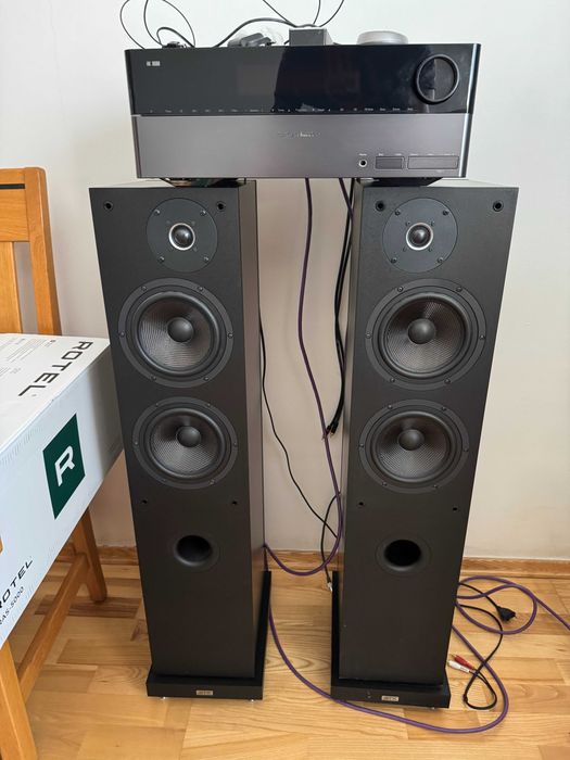 Sprzedam kolumny STX FX300, amplituner HarmanKardon 3390 plus dodatki