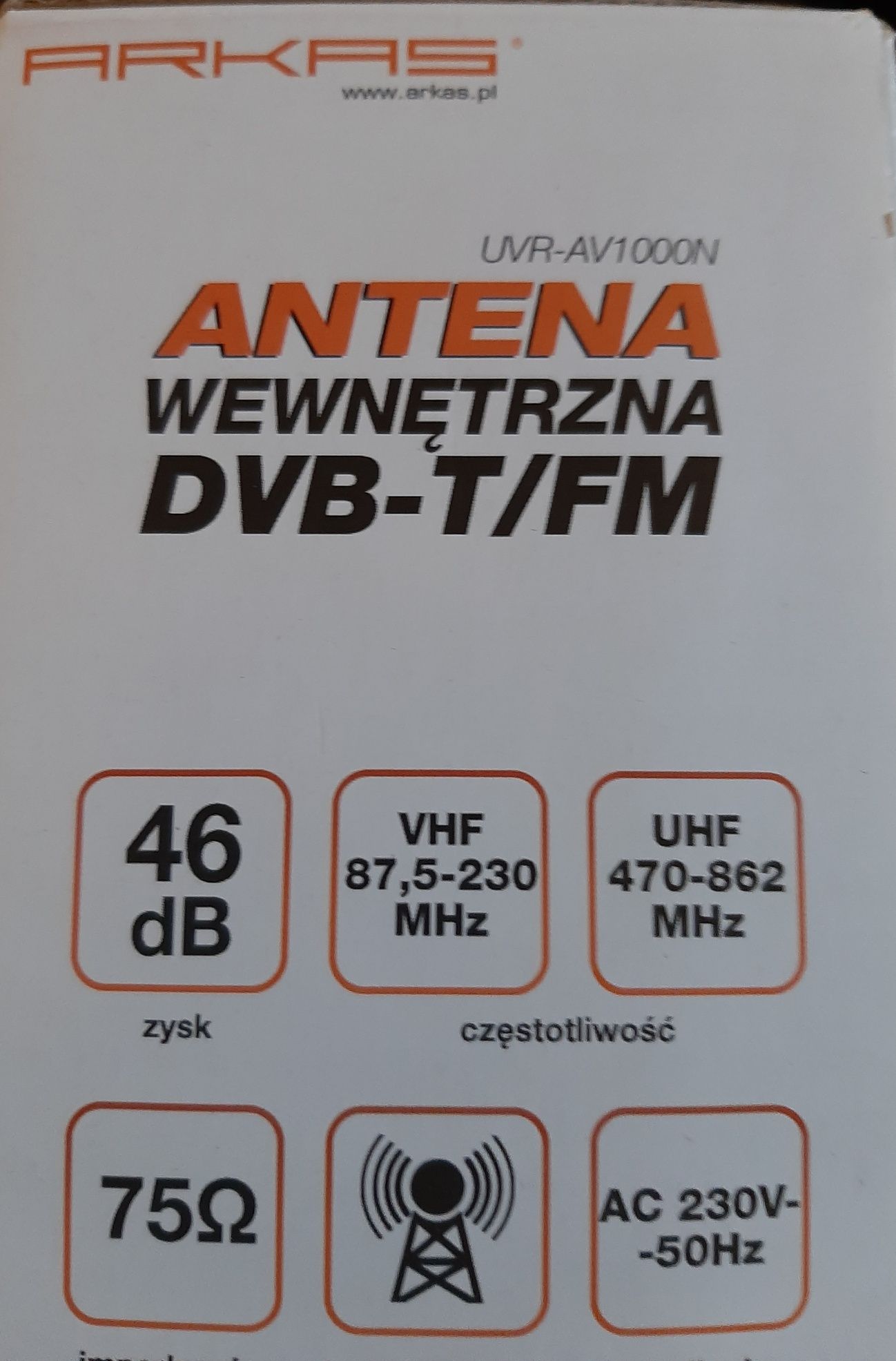 Antena wewnętrzna Arkas