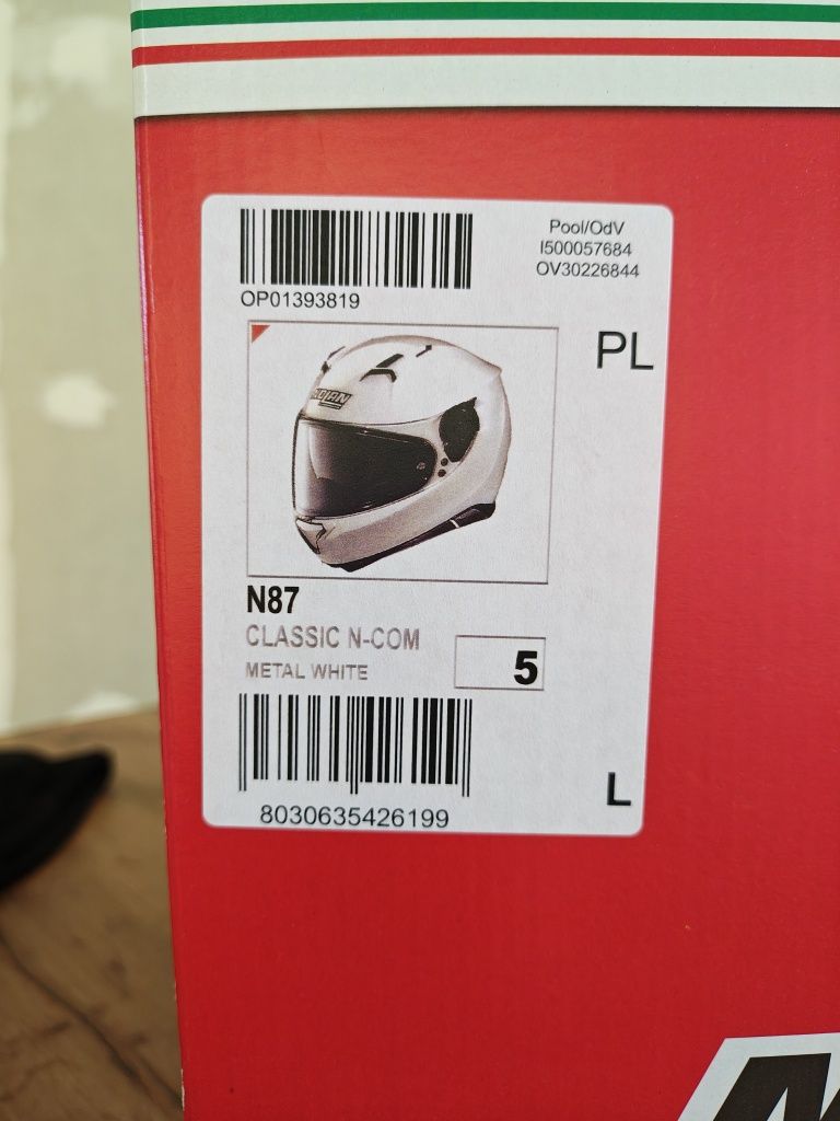Kask NOLAN N87 z intercomem NOLAN n-com B902L