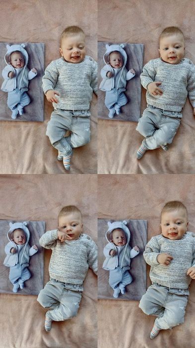 Речі для хлопчика 0-3 місяці 3-6 місяців одяг для новонародженого хлоп