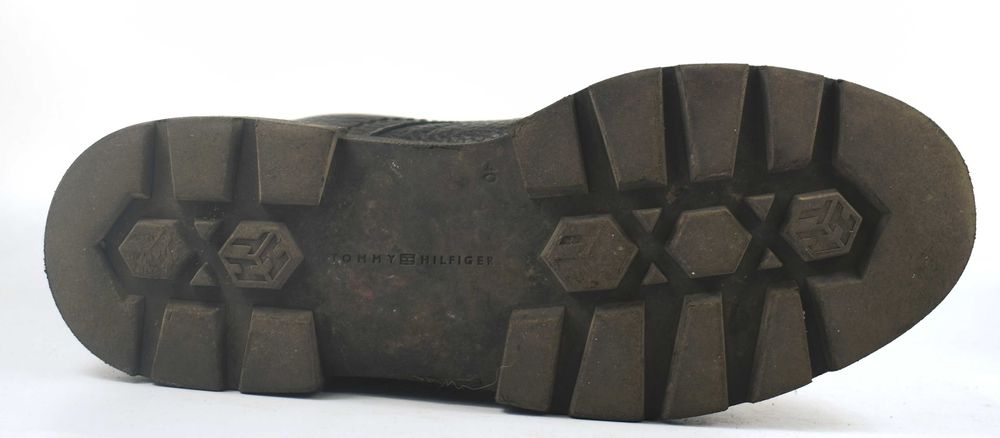 Używane Tommy Hilfiger Trapery Monochromatic Lace Up Boot rozmiar 40
