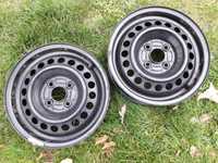 Felgi stalowe 14" 4x100 Honda Jazz City Civic 2szt proste ładne