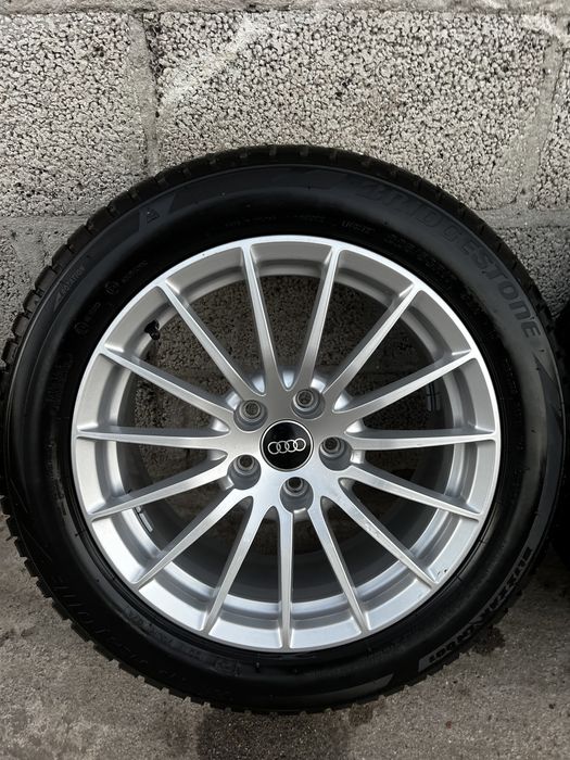 Oryginalne Alufelgi R17 5x112 Audi A5 A4 B8 B9 Opony Zimowe 225/50/17