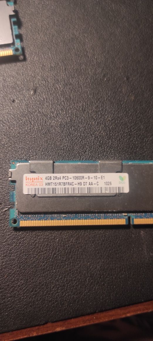 Pamięć RAM DDR3 4gb ECC