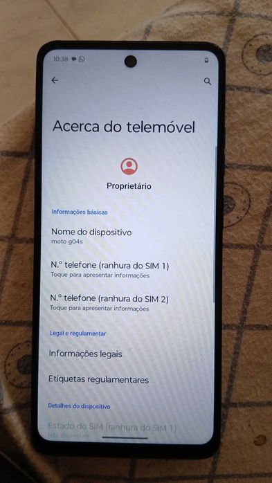 Telemóvel moto g04s