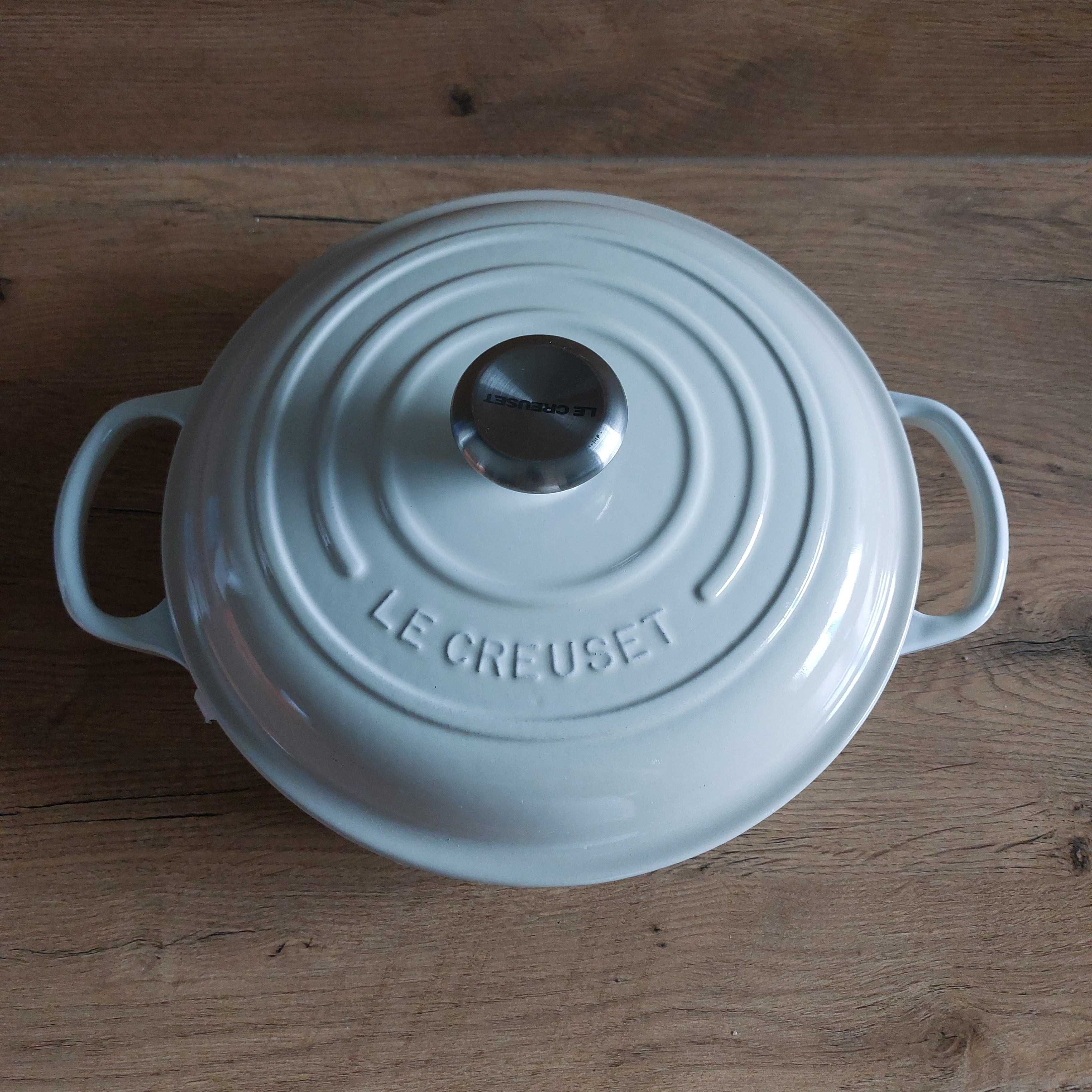 Le Creuset Emaliowany żeliwny garnek patelnia, okrągły, 26 cm, 2 l,