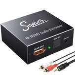 Rozdzielacz Audio Snxiwth HDMI 3,5mm 4K - 30 Hz do telewizora PS4 Xbox