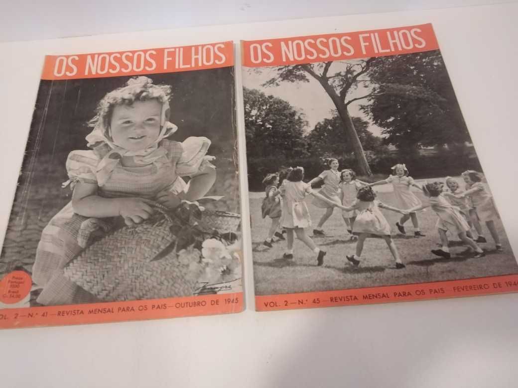 década de quarenta da revista "os nossos filhos"