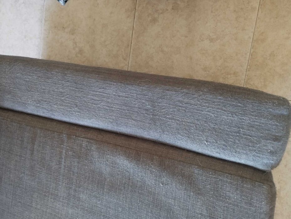 Sofá-cama com chaise-longue (c/arrumação)