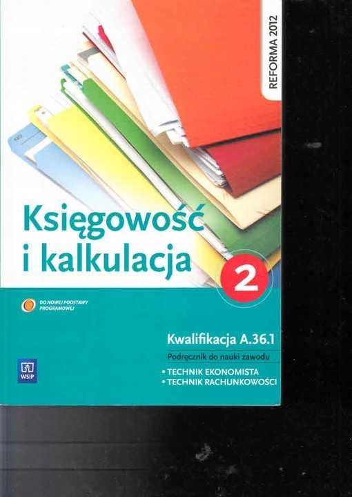 Księgowość i kalkulacja cz. 2 Podręcznik WSiP