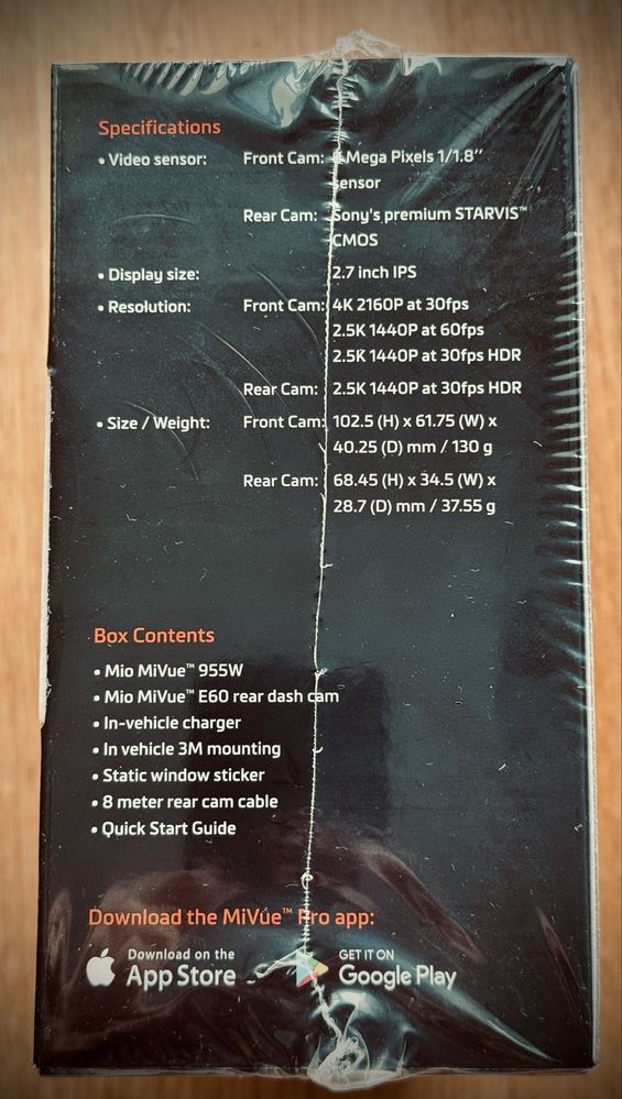 Wideorejestrator Mio MiVue 955WD (Dual)