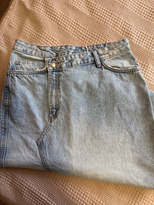 Трендова джинсова юбка ZARA