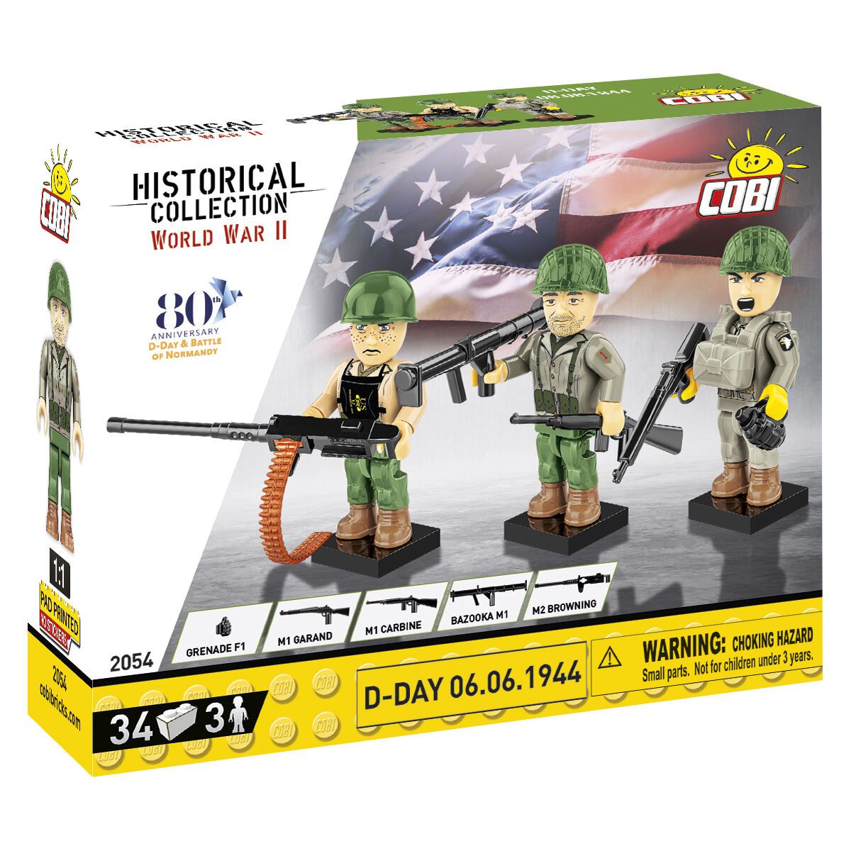 Hc Wwii /2054/ June 6, 1944 D-Day Us-Troops 3/34