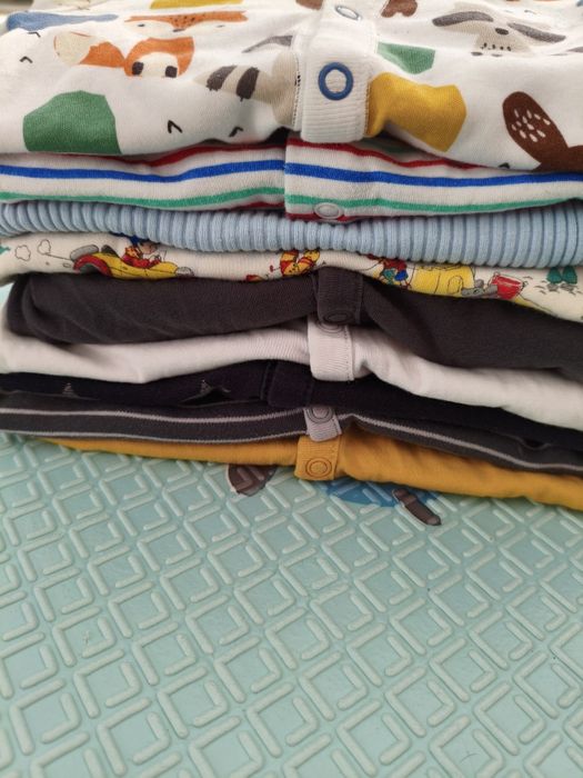 Pajacyki zestaw chłopiec 68