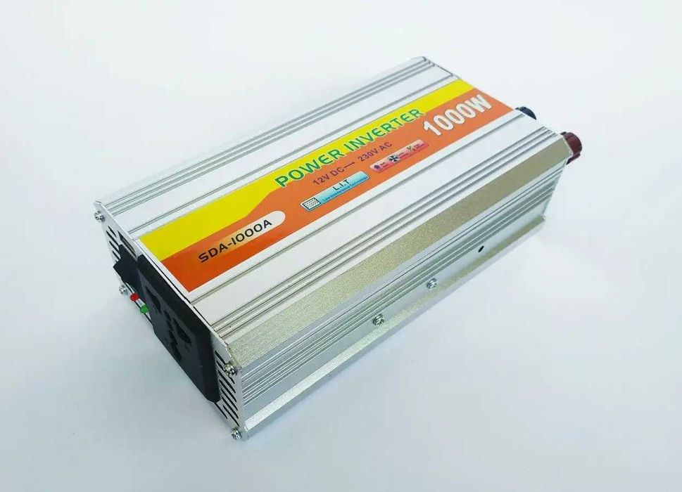 Инвертор 1000W 12/220V Преобразователь с дисплеем перетворювач