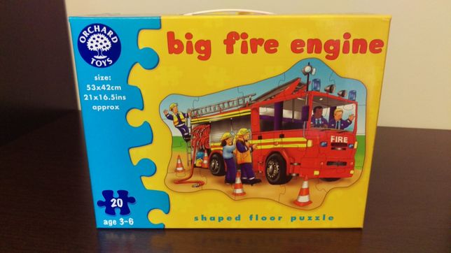 Puzzle carro dos bombeiros