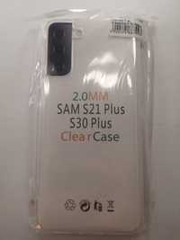 Case etui na telefon Samsung S21 Plus S30 Plus Clear przezroczyste