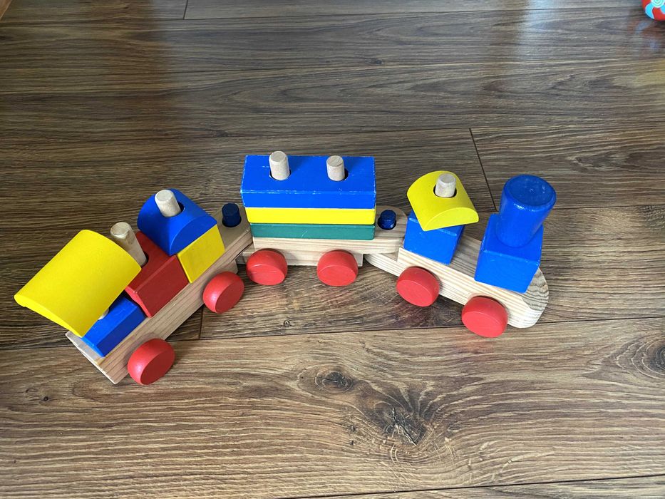 Zestaw zabawek drewnianych - Melissa&Doug, Ikea, rękodzieło