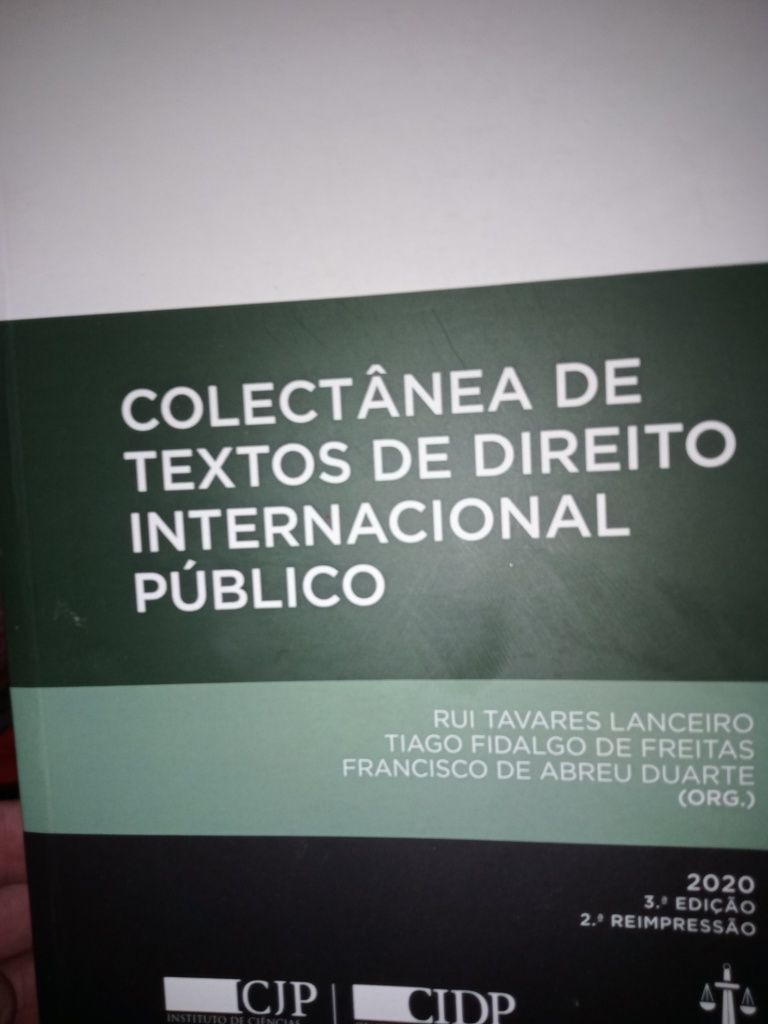 coletânea de textos de direito internacional publico, contencioso uniã