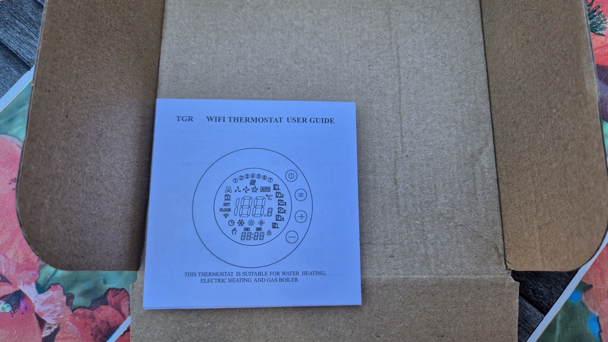 Termostat WiFi elektroniczny do pokoju z czujnikiem do ogrzewania BEOK
