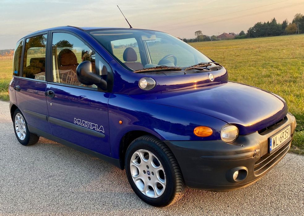 Fiat Multipla - FILM Prezentacja Salon Polska Bezwypadkowa 1.6 Benzyna
