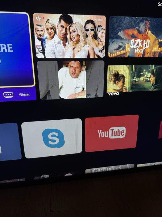 Wyprzedaz Telewizor Manta 55 Cali /Smart Tv 4k /Wi fi