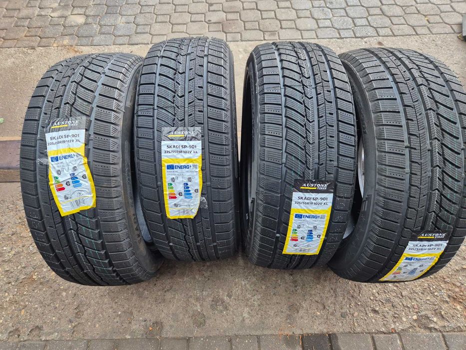 225/55r18 austone nowe opony zimowe 2025r montaz w cenie