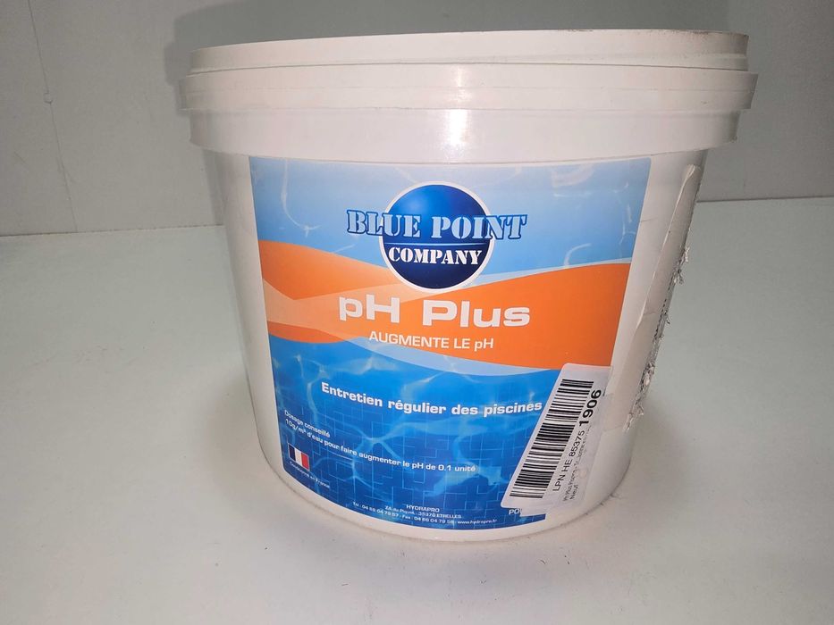 Blue Point Środek do uzdatnianie wody w basenach Proszek Ph+ 5 kg Fran