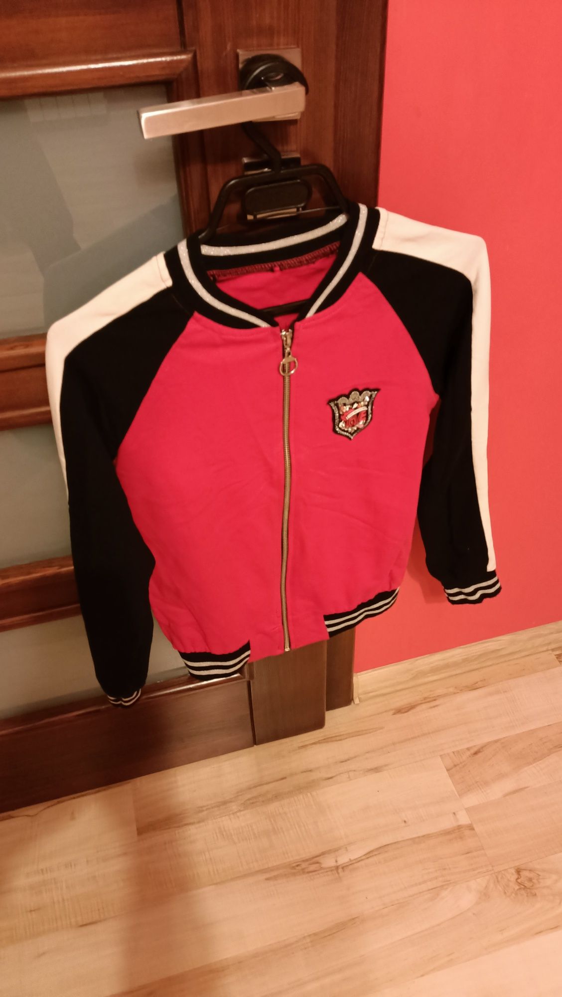 Bluza na zamek bez kaptura