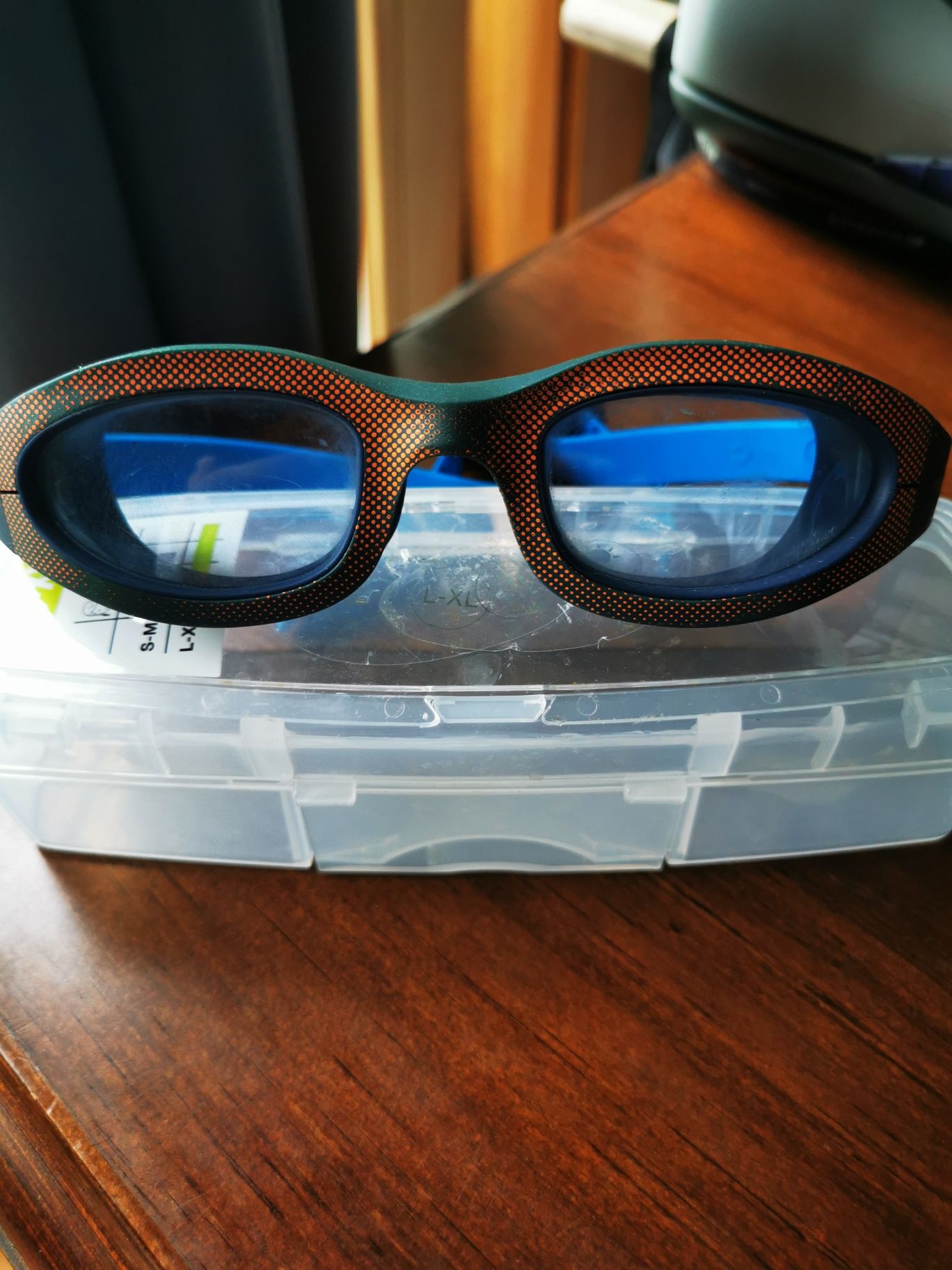 Óculos de natação criança L-XL com caixa