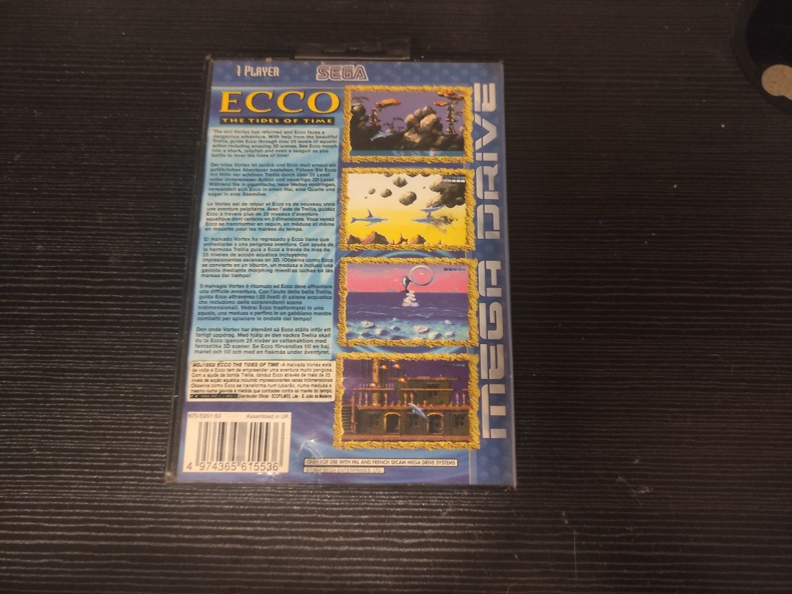 Jogo mega drive Ecco: The Tides of Time MEGA DRIVE