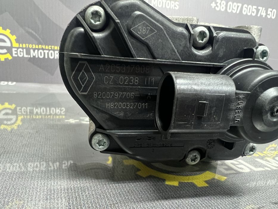 Клапан ЕГР 8200797706- H8200327011 рено трафік опель віваро 2.0