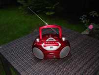Radiomanetofon z CD  LENCO