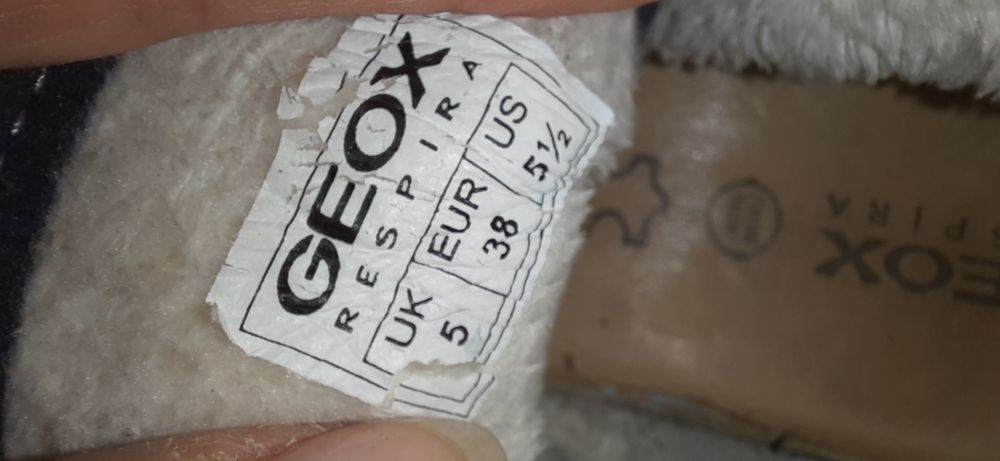 Хайтопи  geox кеди кросовки утеплені кеди geox