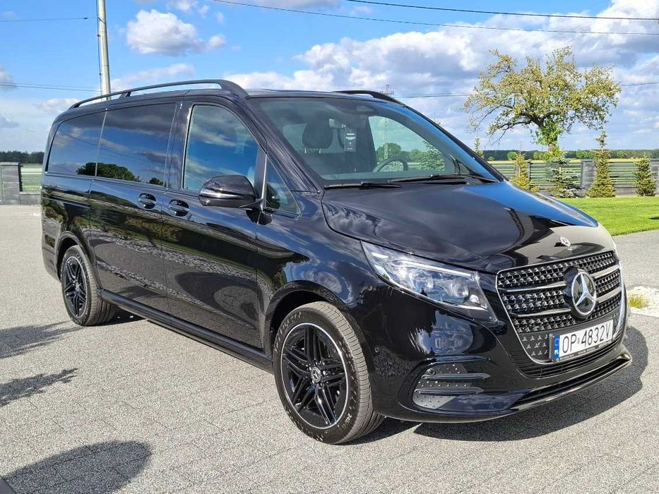 Bus Wynajem Mercedes V-klasa 8osób 4matic VcarDX.pl 2025r. 300d