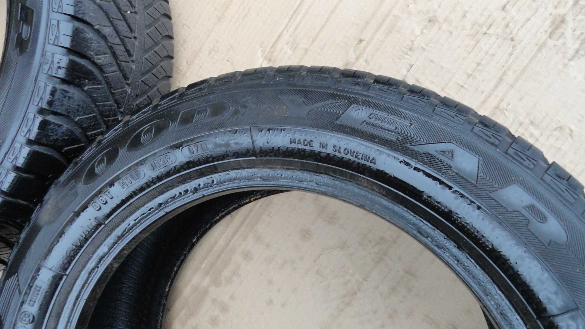 Opony zimowe 205x55x16 dwie sztuki Goodyear Vector Para