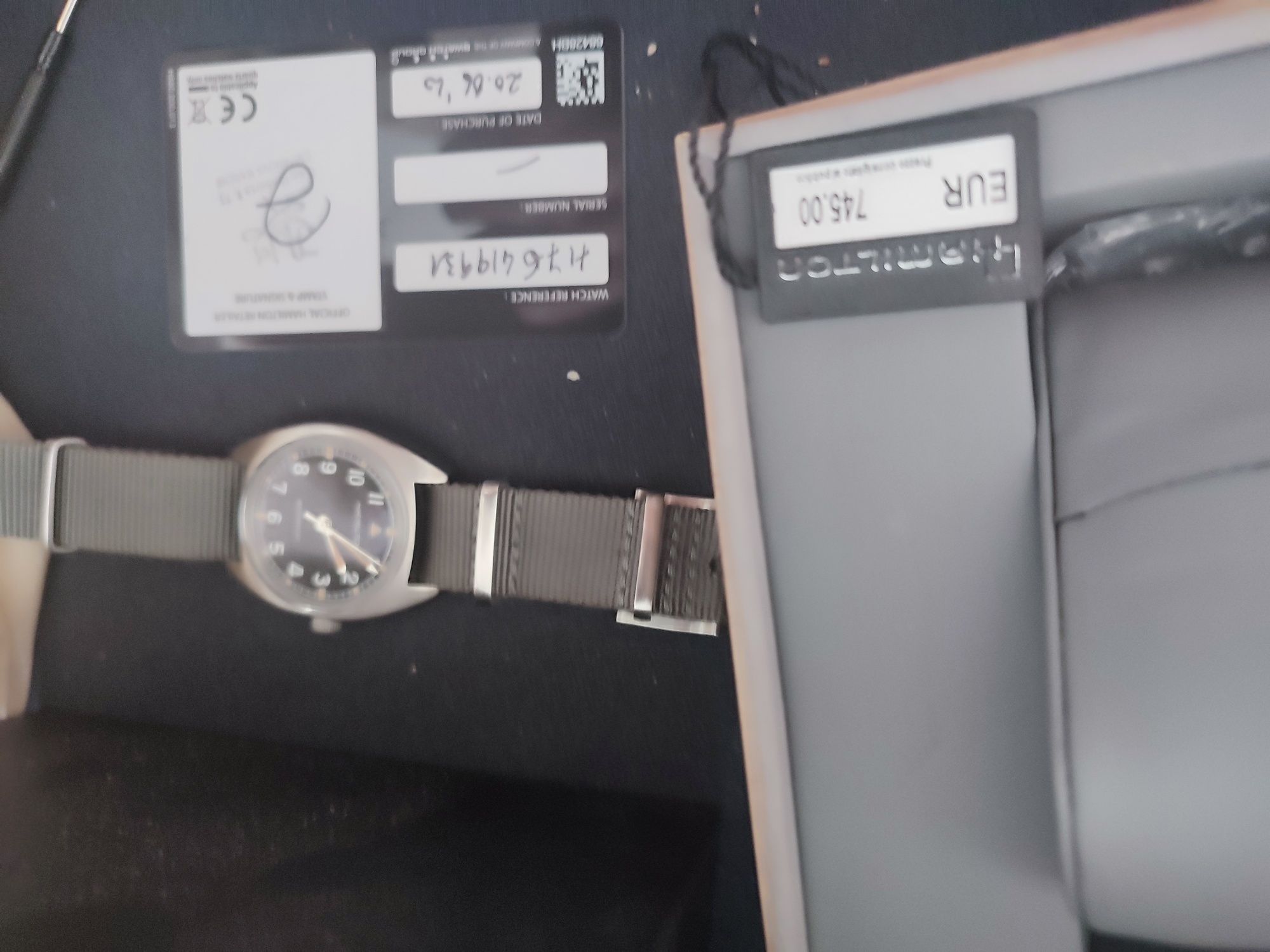 Hamilton  aviation mechanical 36 mm okazja!