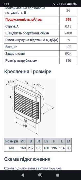 Витяжний вентилятор Vents 150MA.побутовий витяжний вентилятор.витяжка