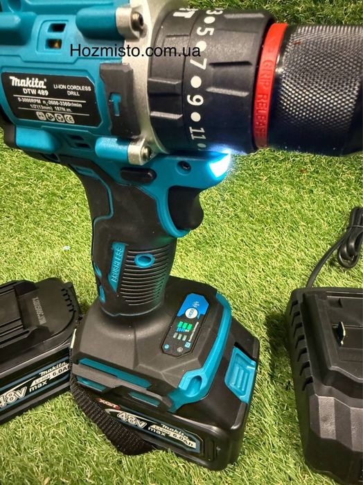 Ударный бесщеточный шуруповерт Makita DTW489 (48V, 6AH) без кейсу
