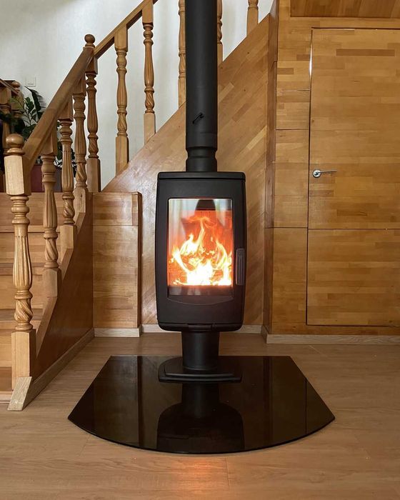 ‼️Aria Plamen 8квт Сучасна чавунна дизайнерська піч камін 8-10 квт‼️