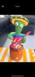 Peluche Interativo KLACK Cactus Bailarin (Idade Minima: 0 meses)