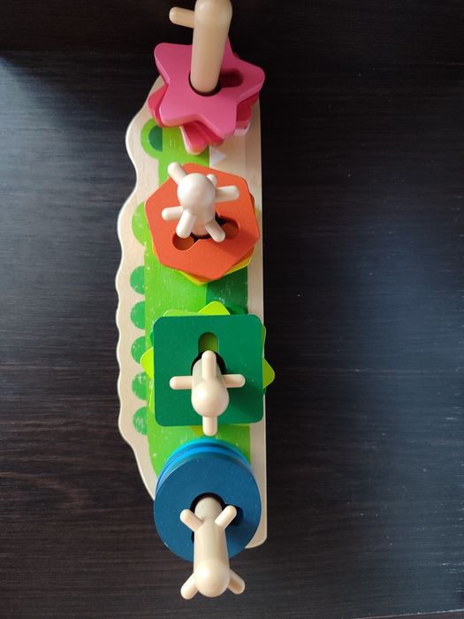 Сортер дерев'яний еко фігурний дитячий розвиваючий