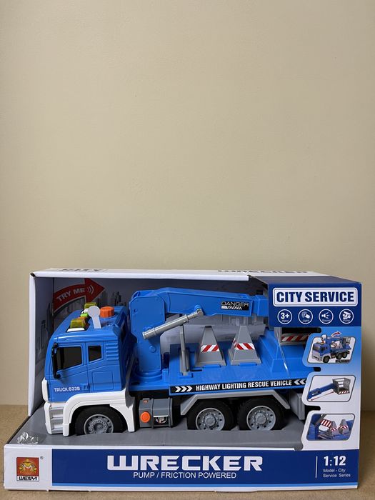 Автовышка машинка музыкальная