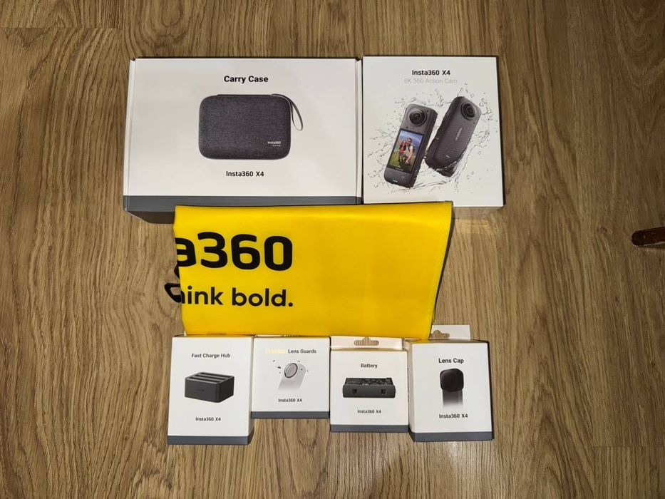 Zestaw Insta360 X4 – nowy!