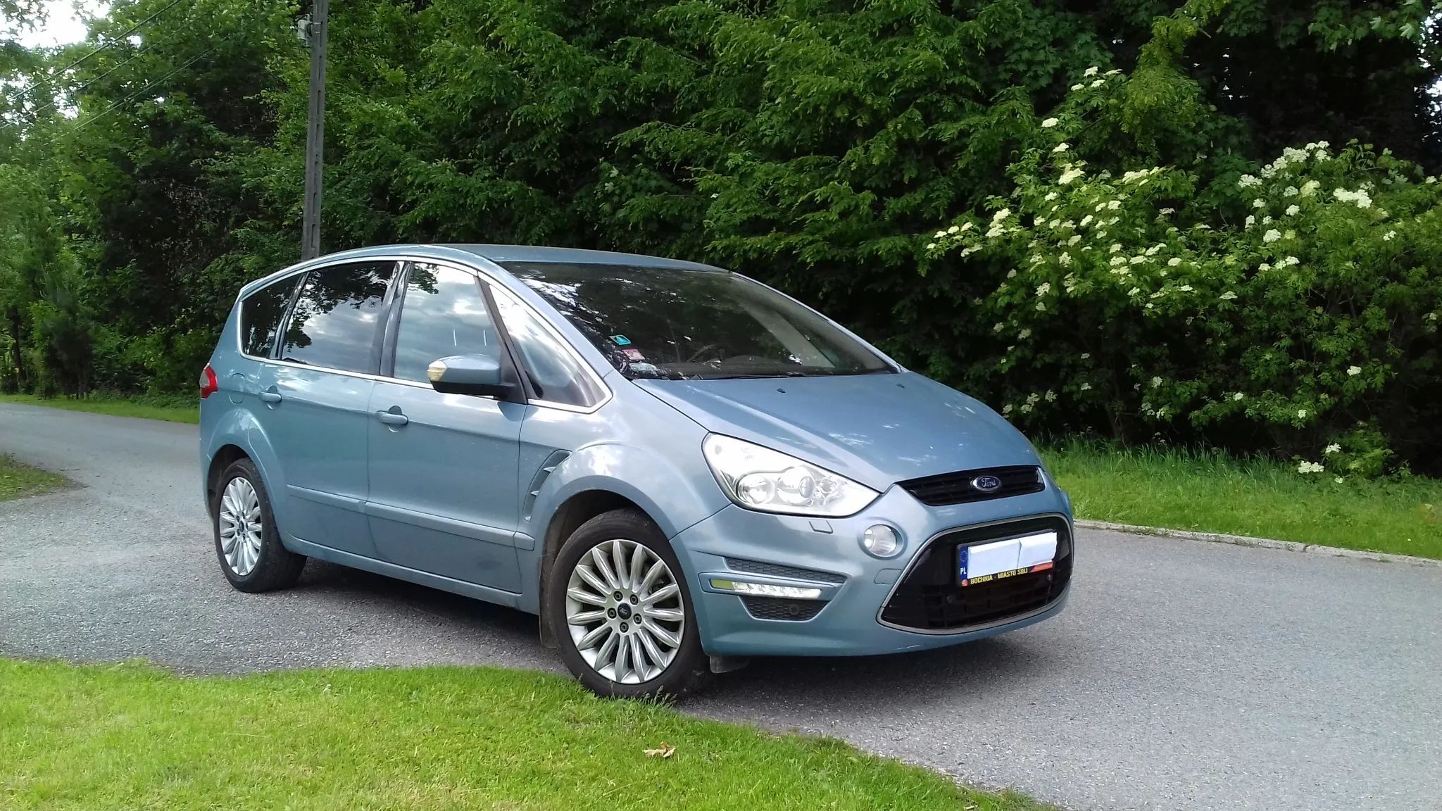 Ford S-Max Krajowy, serwis ASO, bezwypadkowy, fabr. bez DPF, Titanium S+, II wł.