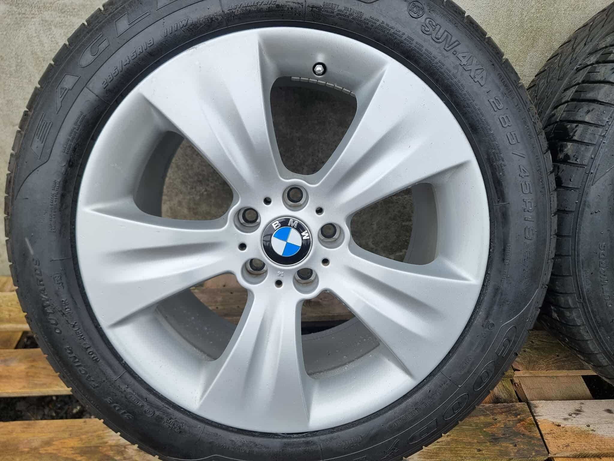 BMW x5 e70 koła felgi opony 19" komplet styling 213