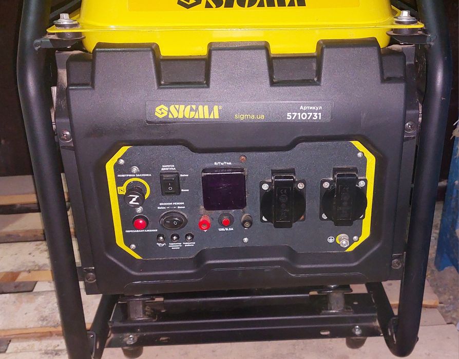 Генератор ІНВЕРТОРНИЙ Sigma 3-3,5 Квт БАК 12л