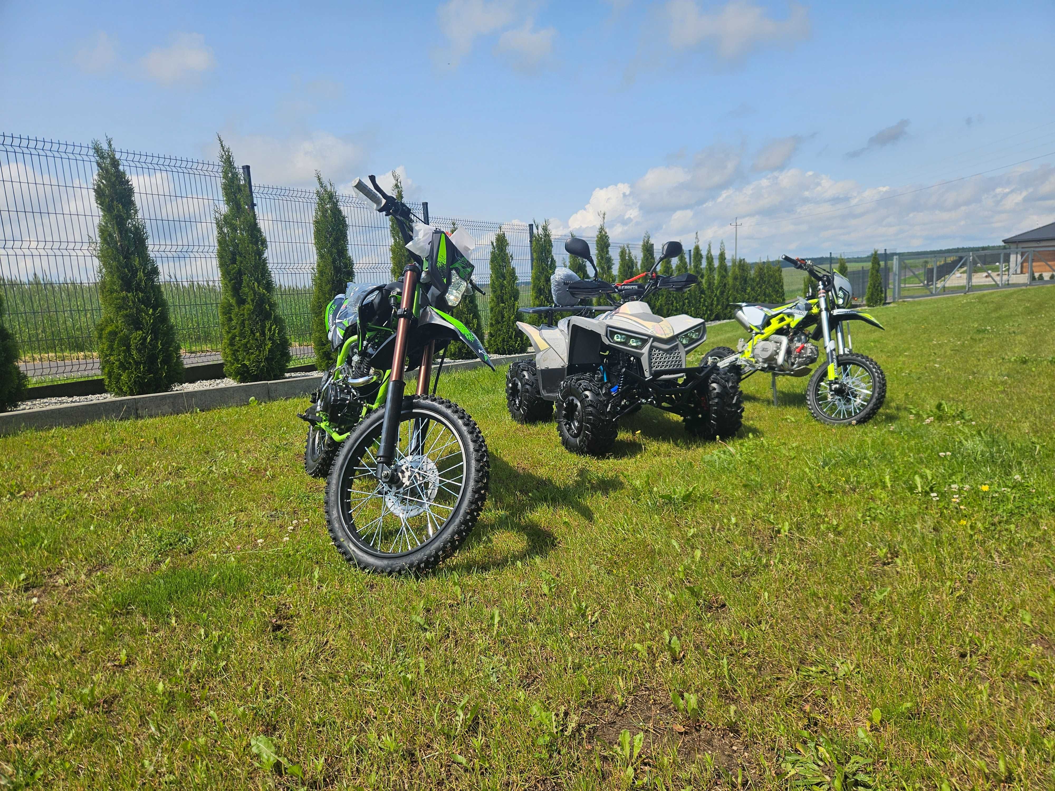 Quad KXD VARIA 125 lemon z pilotem ( Kayo Asix xtr )
