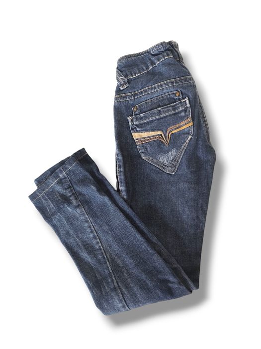 Lote Calças de ganga 3 peças, menina até 134cm