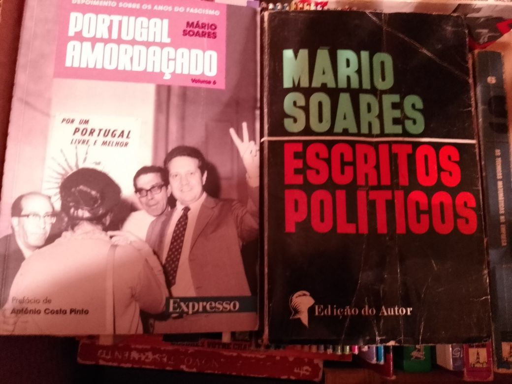 Livros do Mario Soares em promoção e outros. Desde 2E
